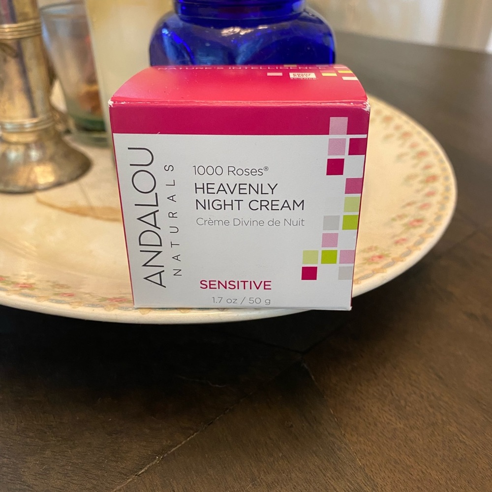 Andalou Naturals 1000 Roses Heavenly Night Cream
